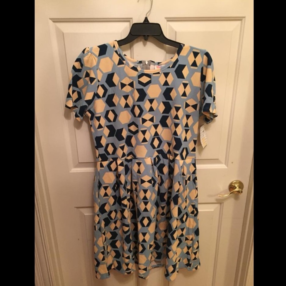 3XL Amelia NWT Blue and Cream